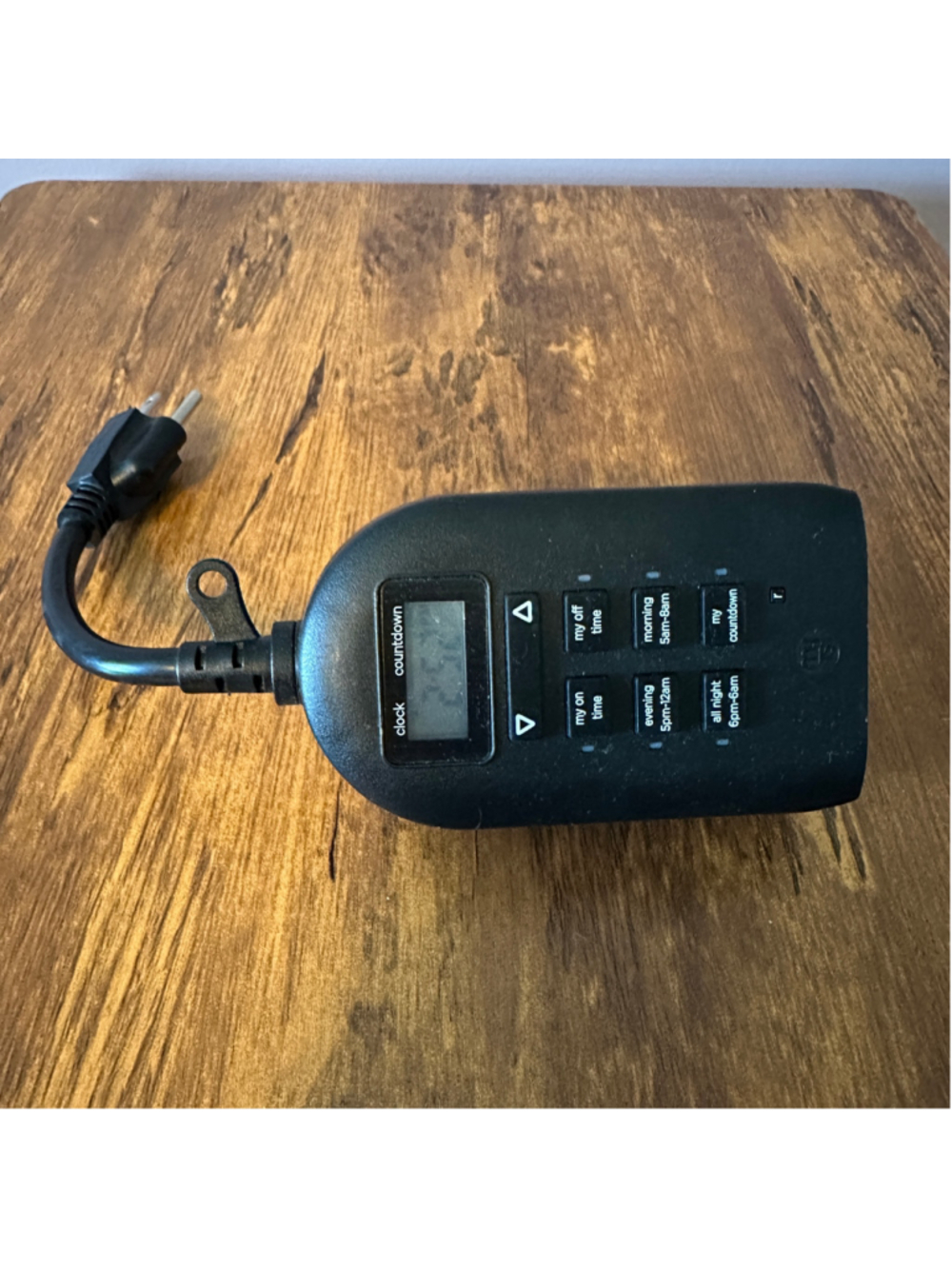 myTouchSmart 39096 Outdoor Digital Timer 2 Outlet 24 Hour Programmable Black